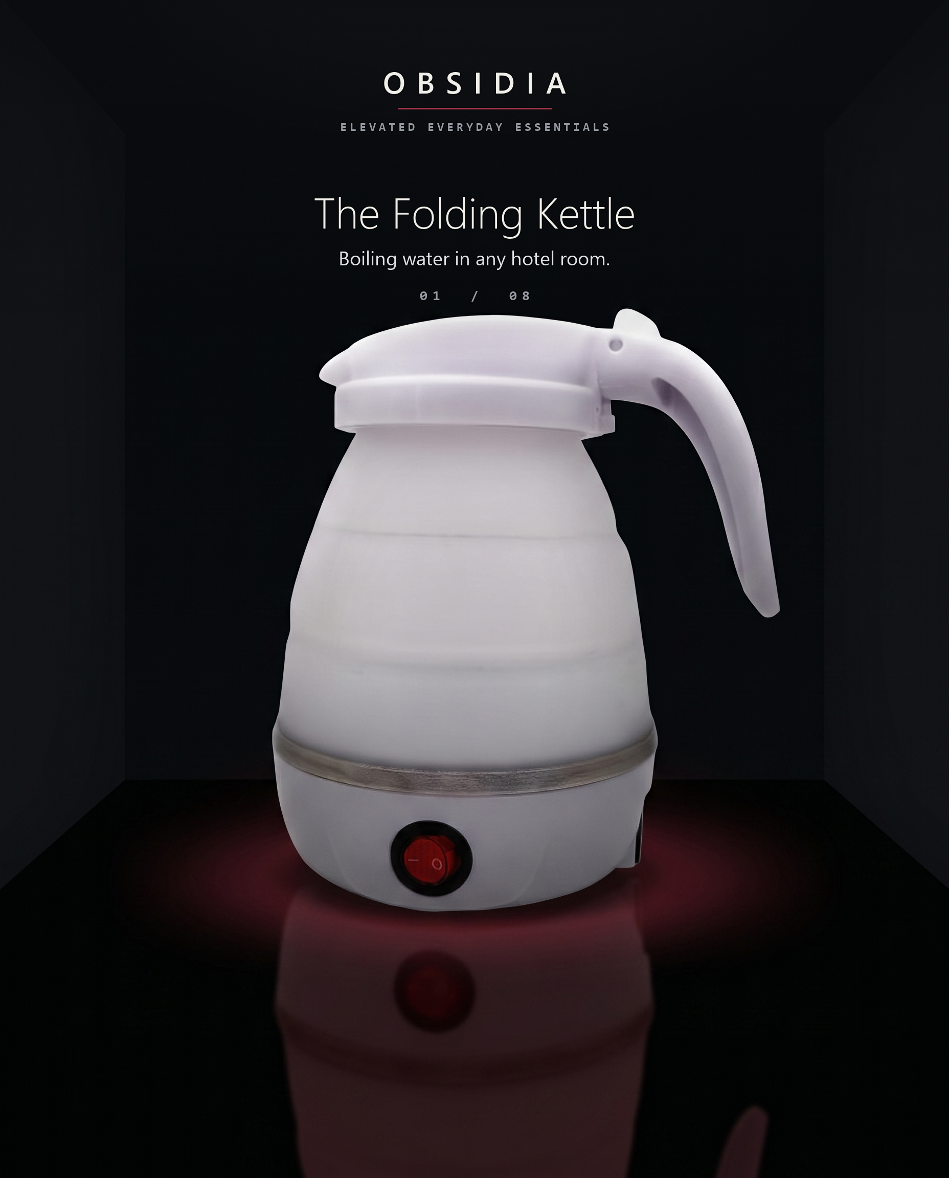 Folding Travel Kettle